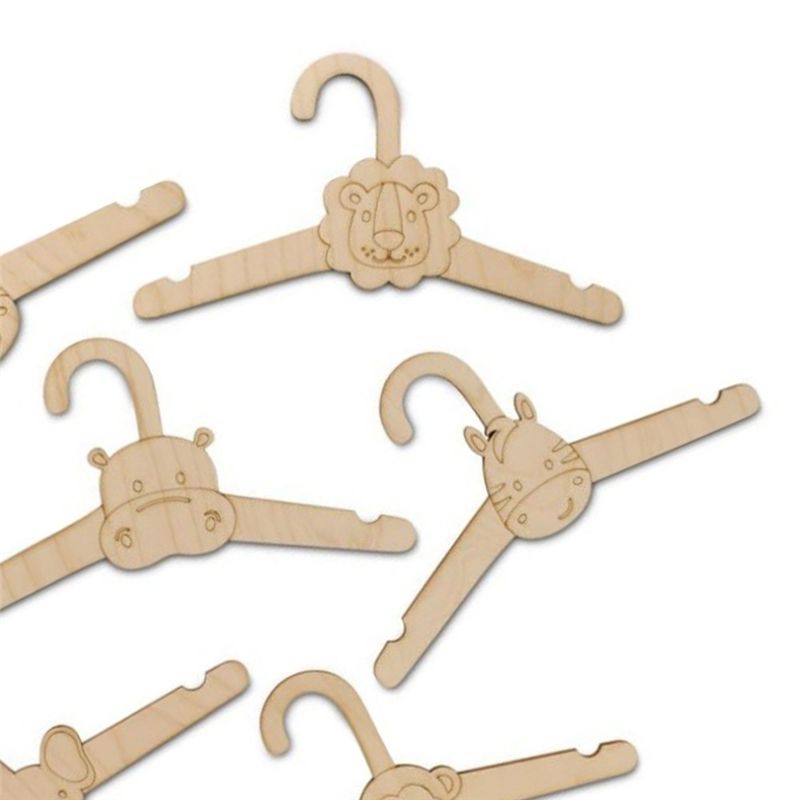 ABVT-20PCS Niedlicher Holzklei – Baby Clothing Hanging Rack Bewertung und Preis
