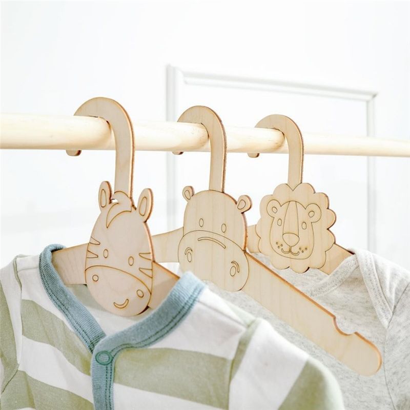 ABVT-20PCS Niedlicher Holzklei – Baby Clothing Hanging Rack Bewertung und Preis