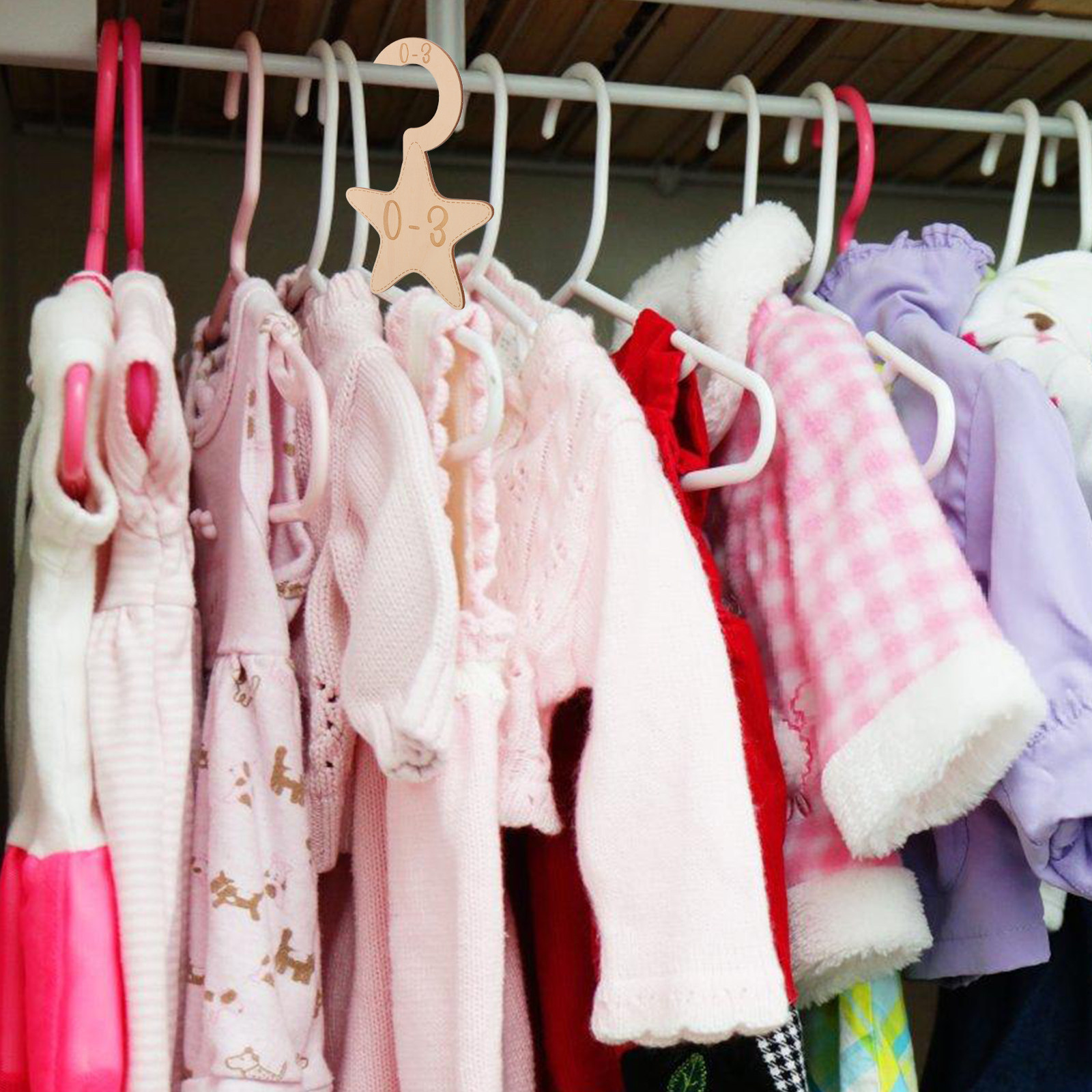 7-teilige Baby-Kleider-Schrank – Baby Clothing Dividers Bewertung und Preis