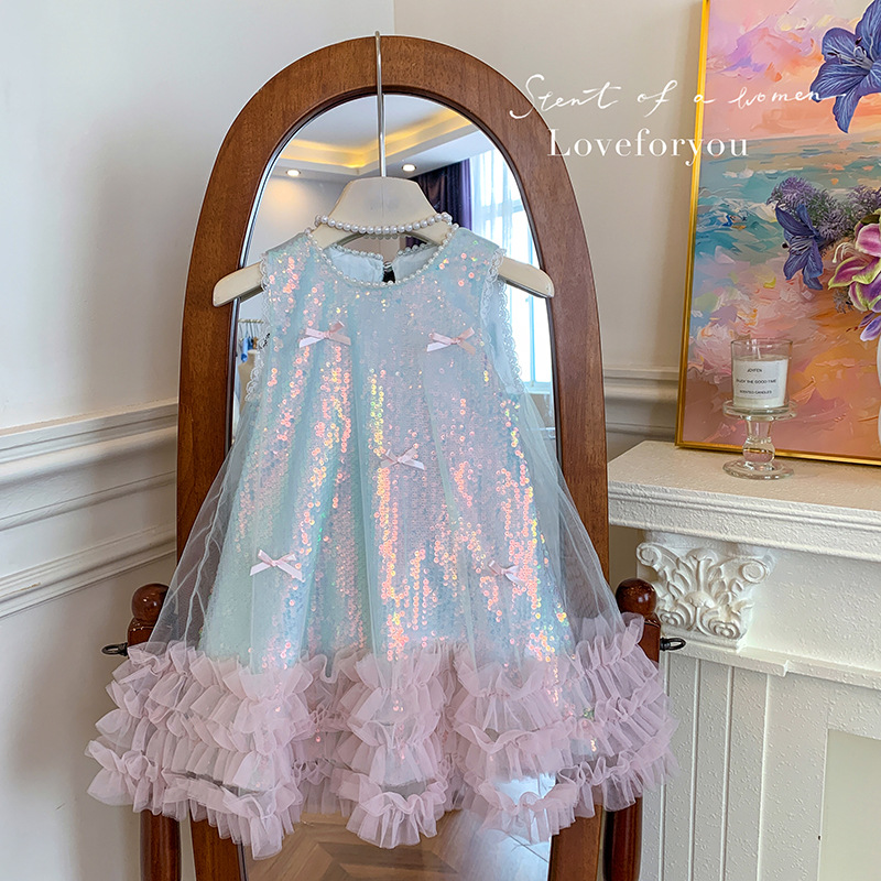 Mädchen Kleid Sommer Neue Kind – Baby Clothing High End Bewertung und Preis